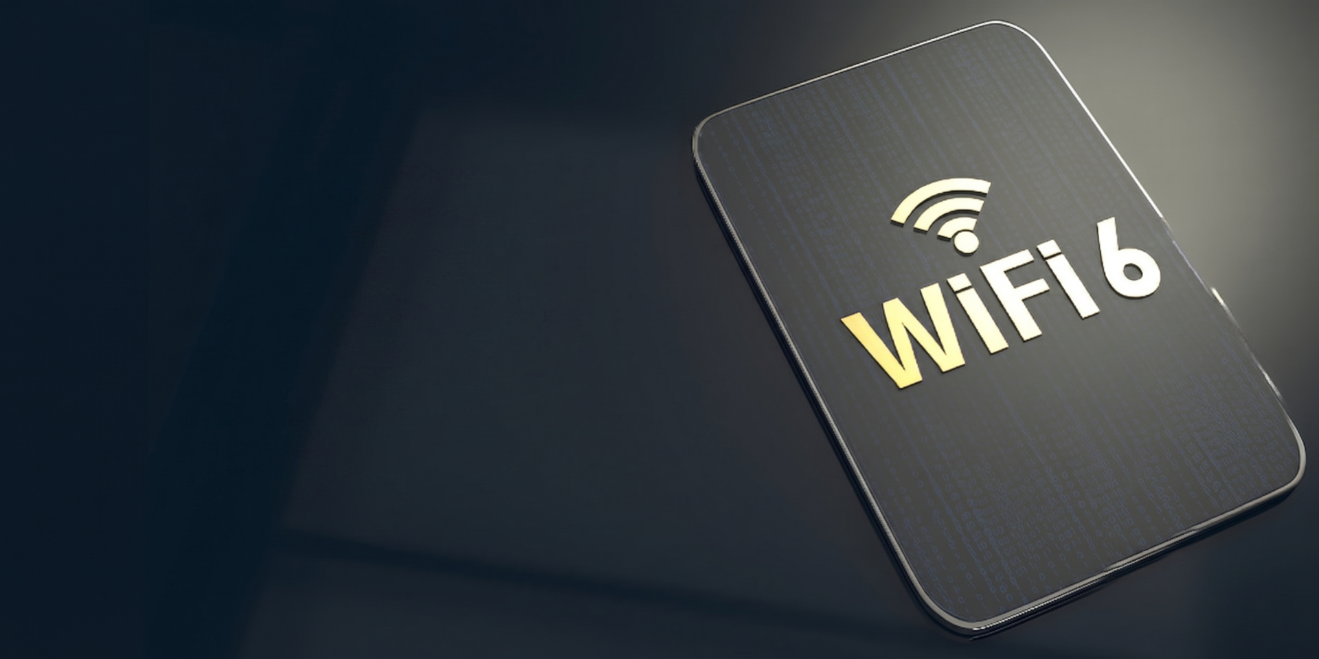 Domáci interkom Akuvox s podporou technológie Wi-Fi 6, znázornený s logom 'WiFi 6' pre vyššiu rýchlosť, plynulý výkon a spoľahlivé šifrovanie WPA3